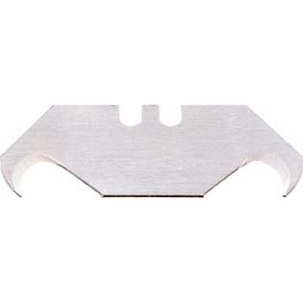 Lame de rechange pour couteau universel, Modèle : Lame crochets, Dimensions 50 x 0,65 x 19 mm