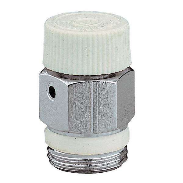 Robinet De Purge Manuel Évent De Radiateur Caleffi Bsp 1/8 pouce Sans Clé