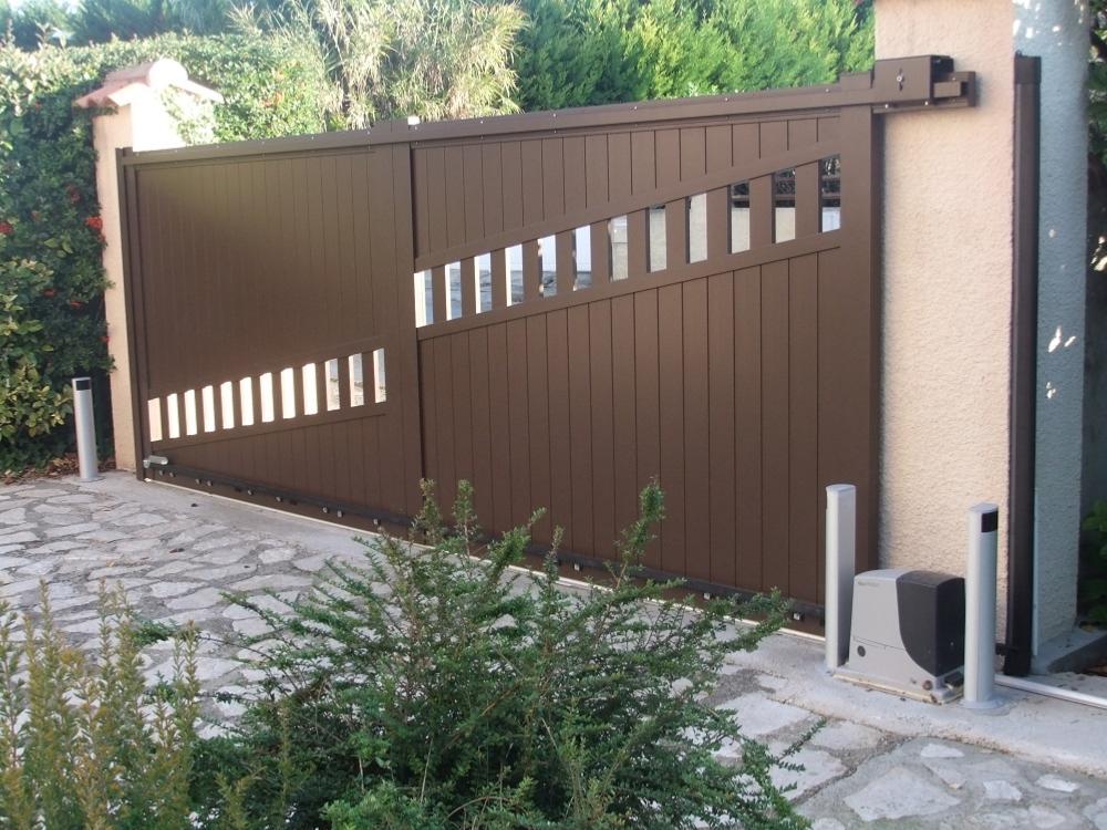 Portail battant signature Nao 3,5 x 1,80m