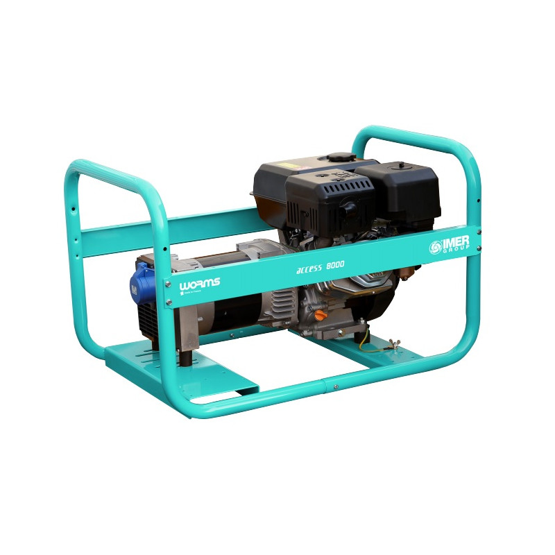 Worms - Groupe électrogène Chantier 6.6Kw - ACCESS 8000 Imer