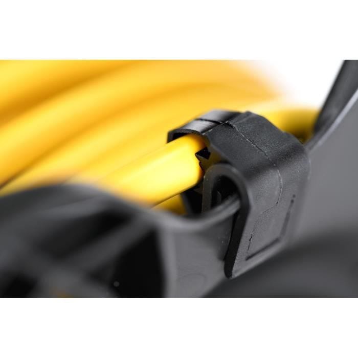 Brennenstuhl Enrouleur de cable X-GUM avec 4 prises 20m H05VV-F 3G1,5 7
