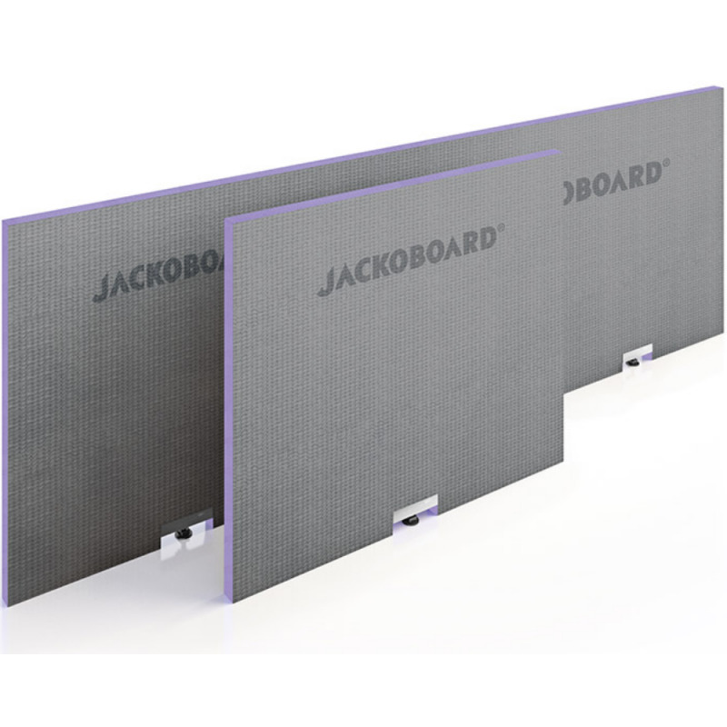 Jackon JACKOBOARD® Wabo Set d'habillage baignoire à carreler 210/73 x 60 x 3 cm, avec pieds réglables, Hydrofuge (4500103-4500032SET)