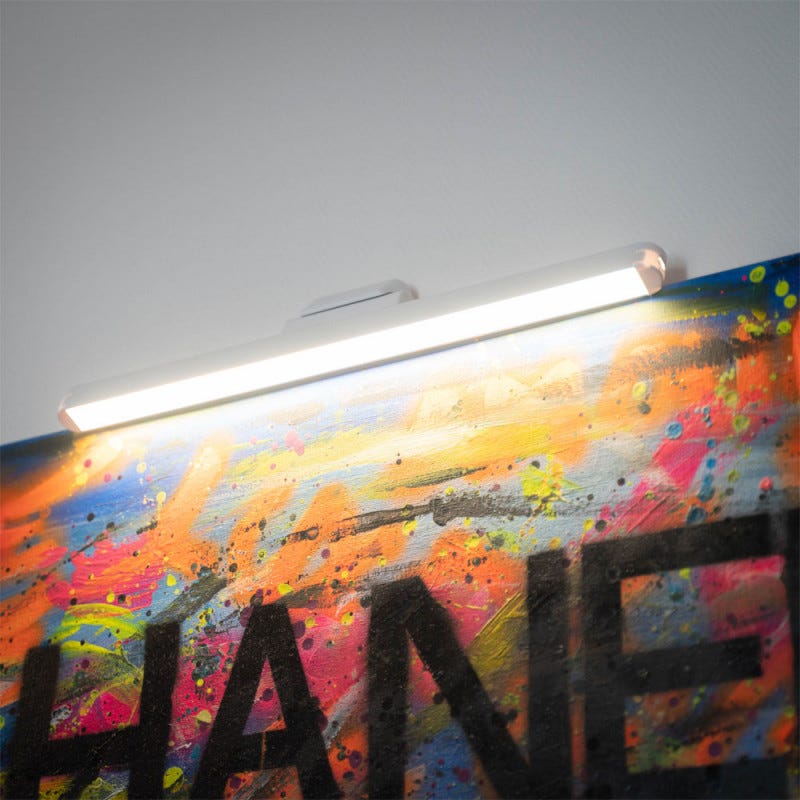 Xanlite - Éclairage de tableau USB - 200 lumens - Variation d'intensité - Blanc neutre - ECM100RTCWD 1