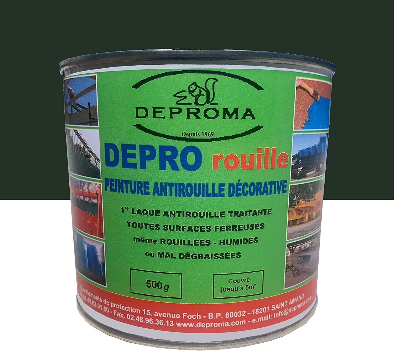 Depro Rouille Vert Fonce 500gr