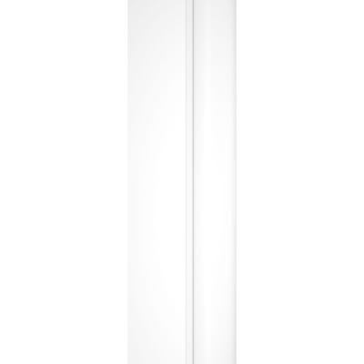 Schulte pare-baignoire rabattable 104 x 130 cm, verre 5 mm, paroi de baignoire mobile 2 volets, écran de baignoire pivotant, profilé blanc 2