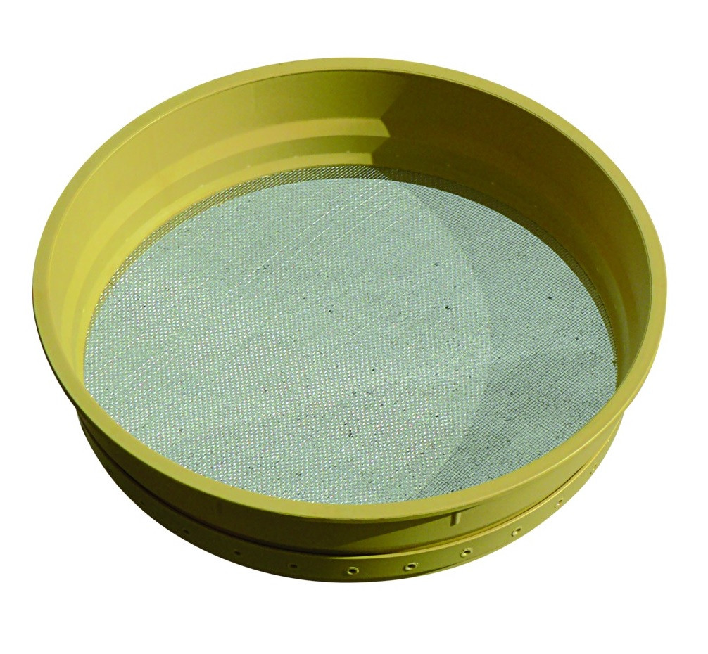 Tamis en plastique Tamiplast professionnel n°10 inter-mailles 2,25 mm 370504 Taliaplast