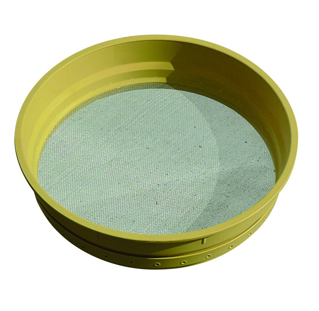 Tamis en plastique Tamiplast professionnel n°16 inter-mailles 1,4 mm 370507 Taliaplast