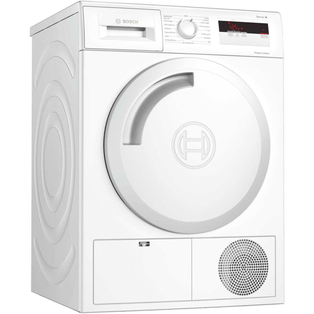 Sèche linge pompe à chaleur BOSCH WTH83003FF