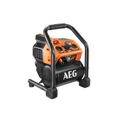 Pack AEG 18V - Compresseur Brushless - Batterie 4.0 Ah - Chargeur - Caisse de rangement 4