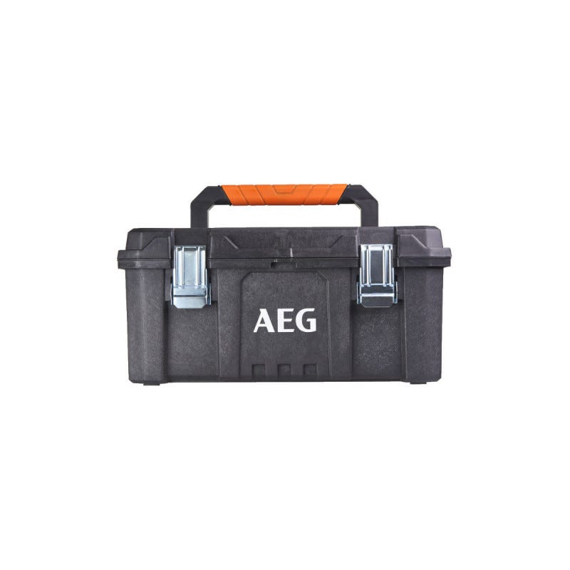 Pack AEG 18V - Scie sauteuse - Batterie 4.0 Ah - Chargeur - Caisse de rangement 4