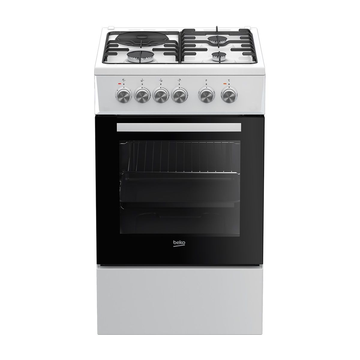 Cuisinière mixte BEKO FSS53000DW