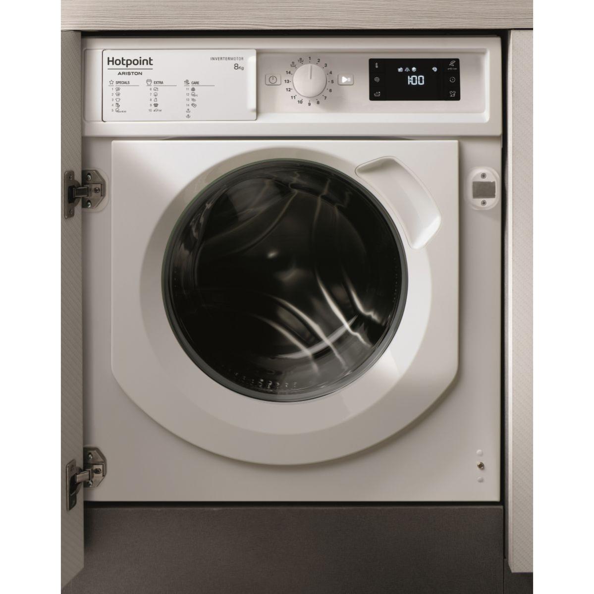 Lave linge hublot encastrable HOTPOINT BIWMHG81484EU