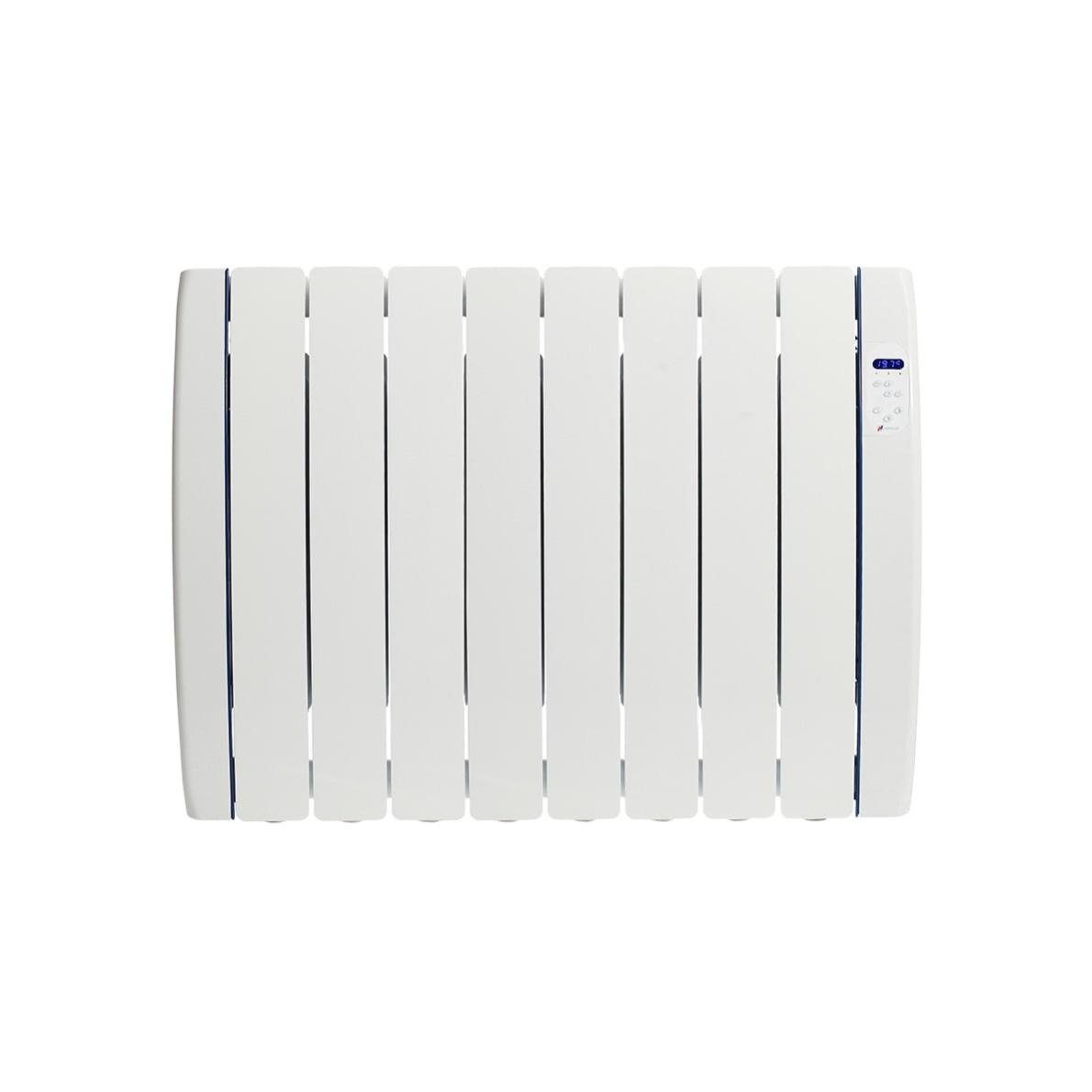 Haverland TT8PLUS | Radiateur Électrique Programmable à Inertie Fluide Caloporteur | 1200W | Design Compact | 8 Éléments | 1-6h/jour | +/- 12-19 m²