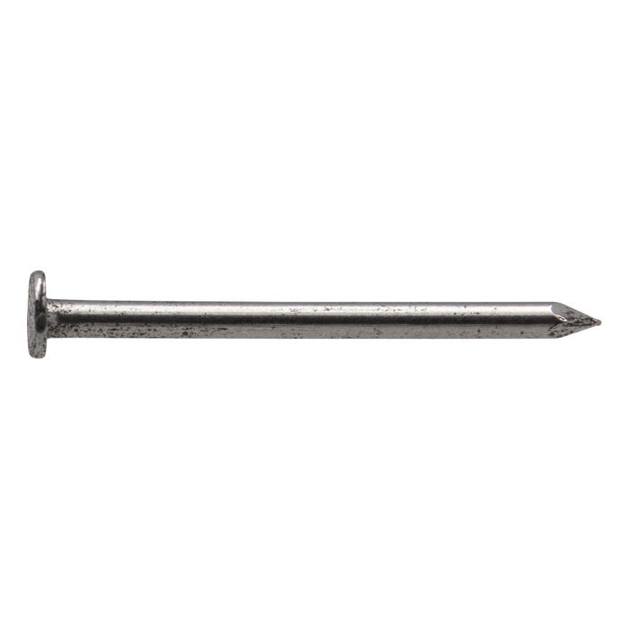 Pointe en acier poli Viswood à tête plate 1,0x15 mm (Boite de 80g) 0