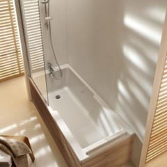 Baignoire bain douche JACOB DELAFON Struktura compacte | Acrylique renforcé 170 x 75 2