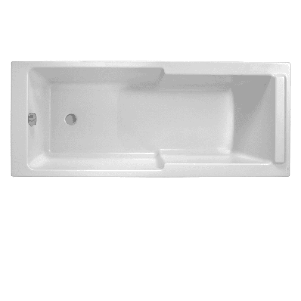 Baignoire bain douche JACOB DELAFON Struktura compacte | Acrylique renforcé 170 x 75 0