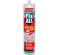 Mastic-colle Fix All High Tack Clear transparent cartouche 290ml - SOUDAL - 130276