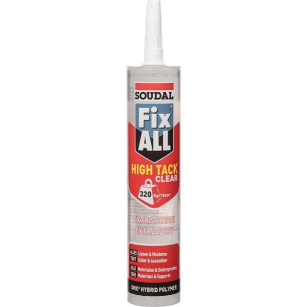 Mastic FIX ALL High Tack - Transparent - Soudal