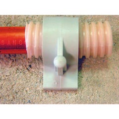 Collier cheville plastique simple - Tube Ø 22 mm - Vendu par 100 - Fix-Ring - ING Fixation 1