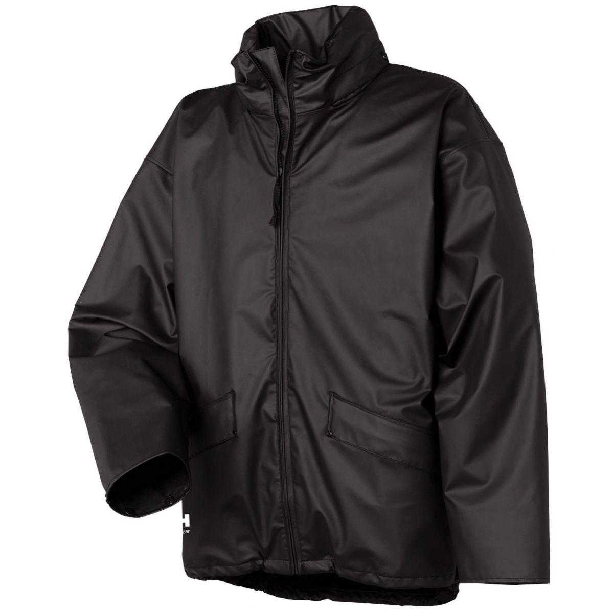 Veste de pluie imperméable Voss noir - Helly Hansen - Taille 2XL