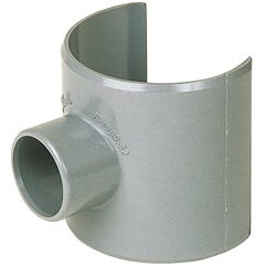Selle de raccordement PVC gris - Femelle Ø 100 - 40 mm - Girpi 0