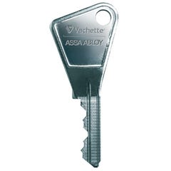 Verrou mécanique 7640 VACHETTE - A bouton - V136 - Vernis - Cylindre L.50 - 16105000 1