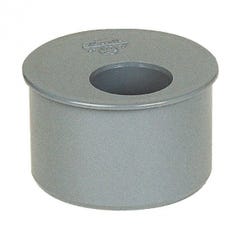 Tampon de réduction PVC gris - Femelle - Ø 125 - 100 mm - Girpi 0