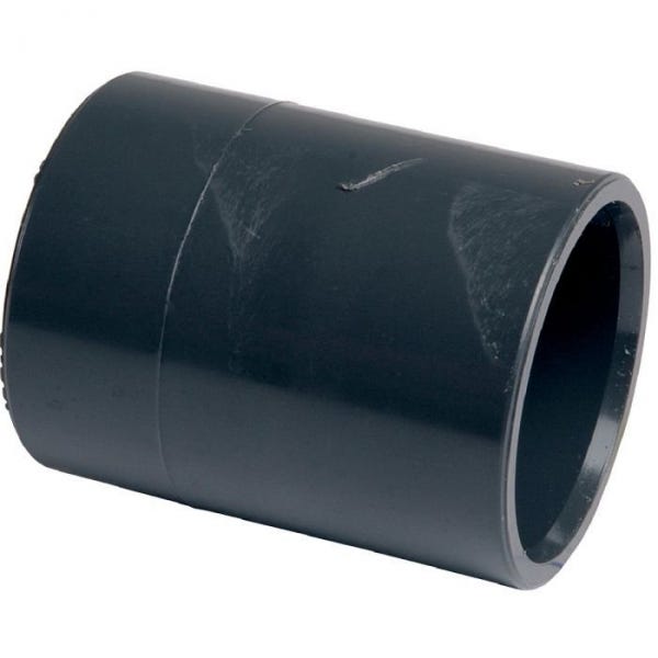 Raccord PVC pression noir - Femelle Ø 50 mm - Girpi 0