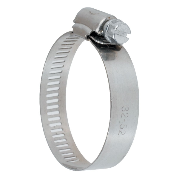 Collier bande perforée W4 inox - 13 mm - Serrage 24 - 36 mm - Boîte de 25 pièces - Ace