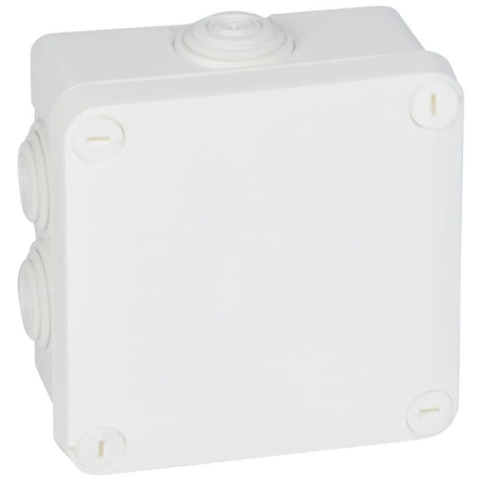Boîte blanche carrée - LEGRAND - 105 x 105 x 55 mm 2