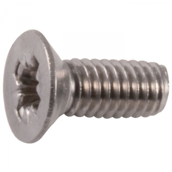 Vis métaux tête fraisé PZ2 - Ø 5 mm - 16 mm - Inox - Boîte de 200 pièces - Viswood