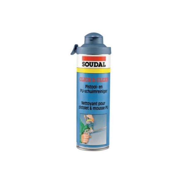 Nettoyant pistolet pour mousse PU click & fix - 500 ml - Soudal