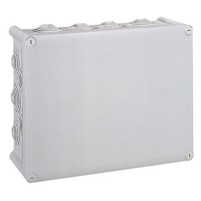 Boîte de dérivation PLEXO rectangulaire gris 155 x 110 x 74mm - LEGRAND - 092042 1