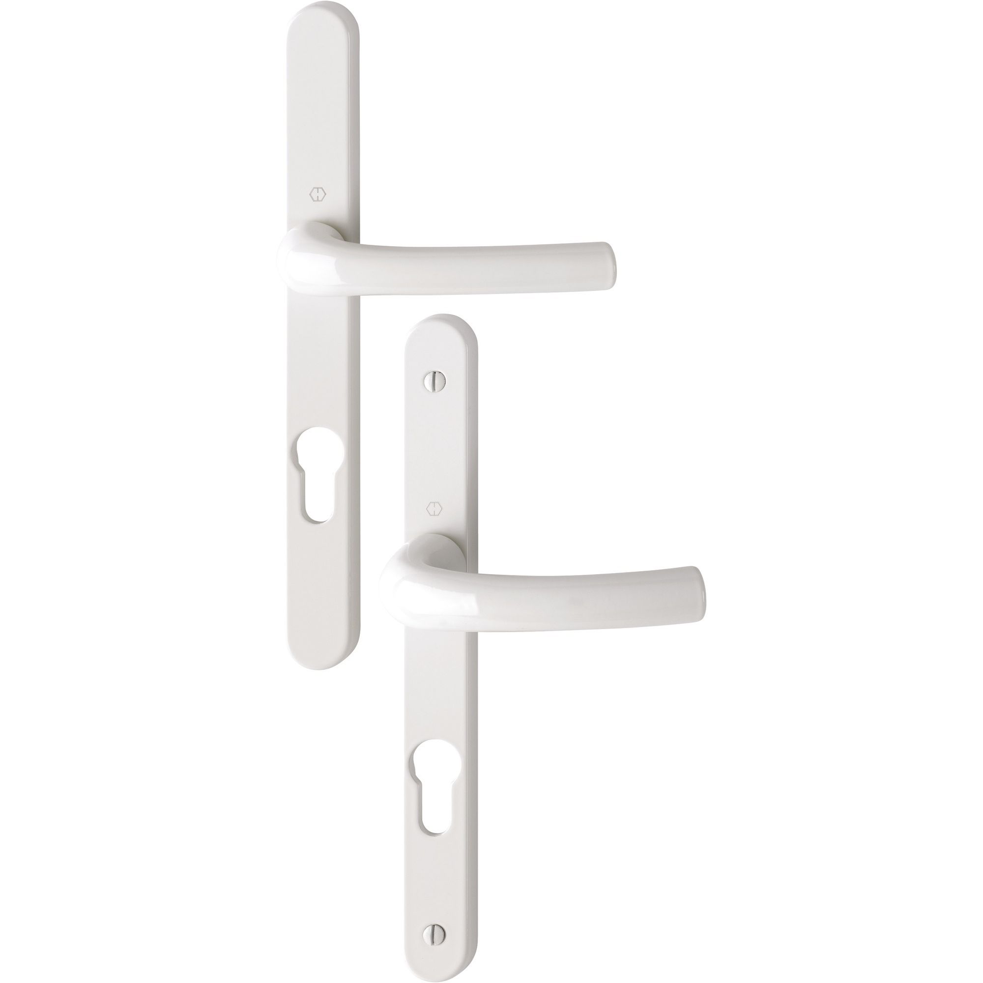 Ensemble étroit TOKYO type CLE I finition blanc - HOPPE - 1741476