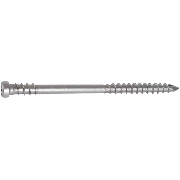 Vis Bois Tête Cylindrique T25 - Ø 5 Mm - 40/22,5 Mm - Inox - Boîte De 200 Pièces - Spax