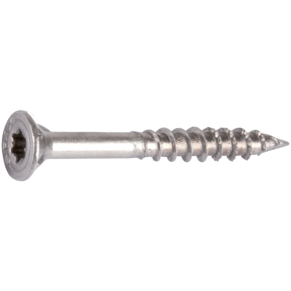 Vis Bois Tête Fraisé T20 - Ø 4,5 Mm - 70/42 Mm - Inox - Boîte De 100 Pièces - Spax