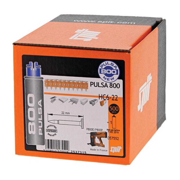 Clous pour Pulsa HC6 17mm P800 boîte de 500 - SPIT - 057551 3