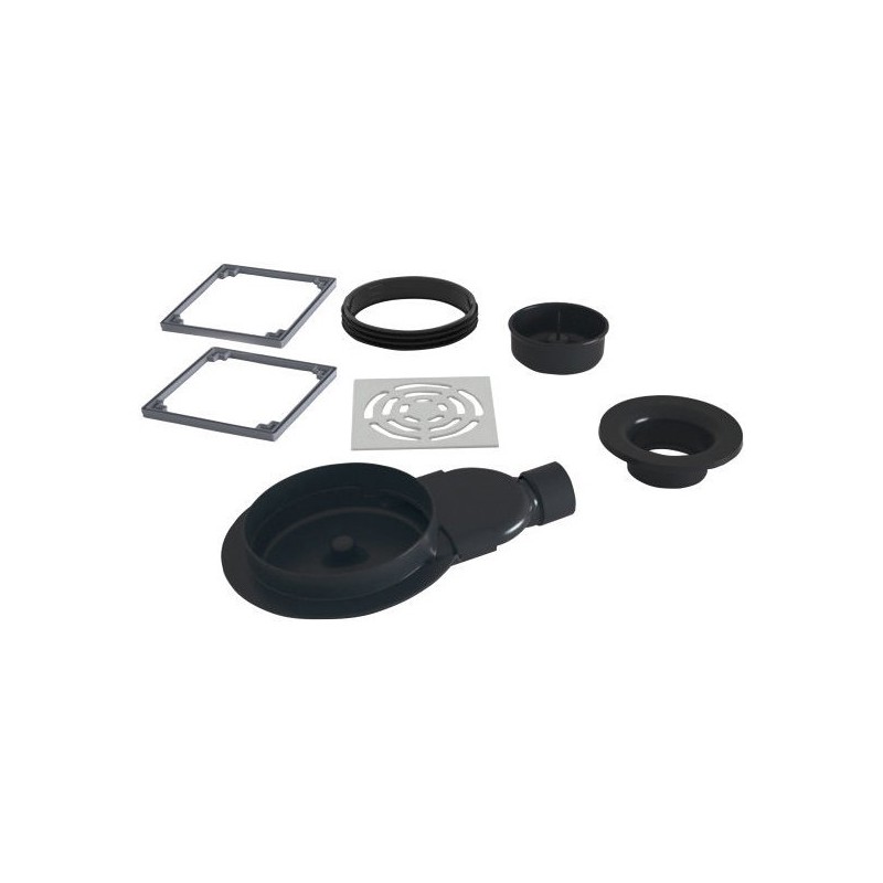 Siphon de sol Rotaslim Panodur Sortie horizontale D40 - LAZER - 350015