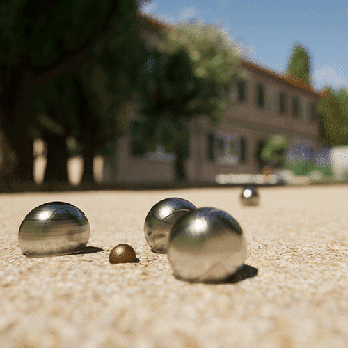 Sac de +/- 400 kg Sable de pétanque jaune de Provence 0/8