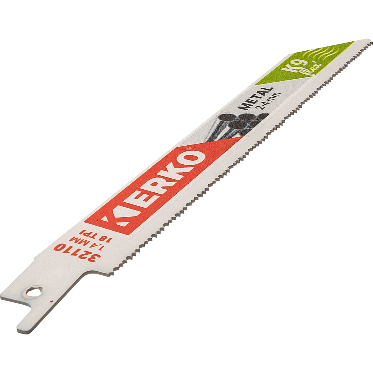 LAME SABRE ERKO 150x19x0,9 18T METAL K9 ETUI 5