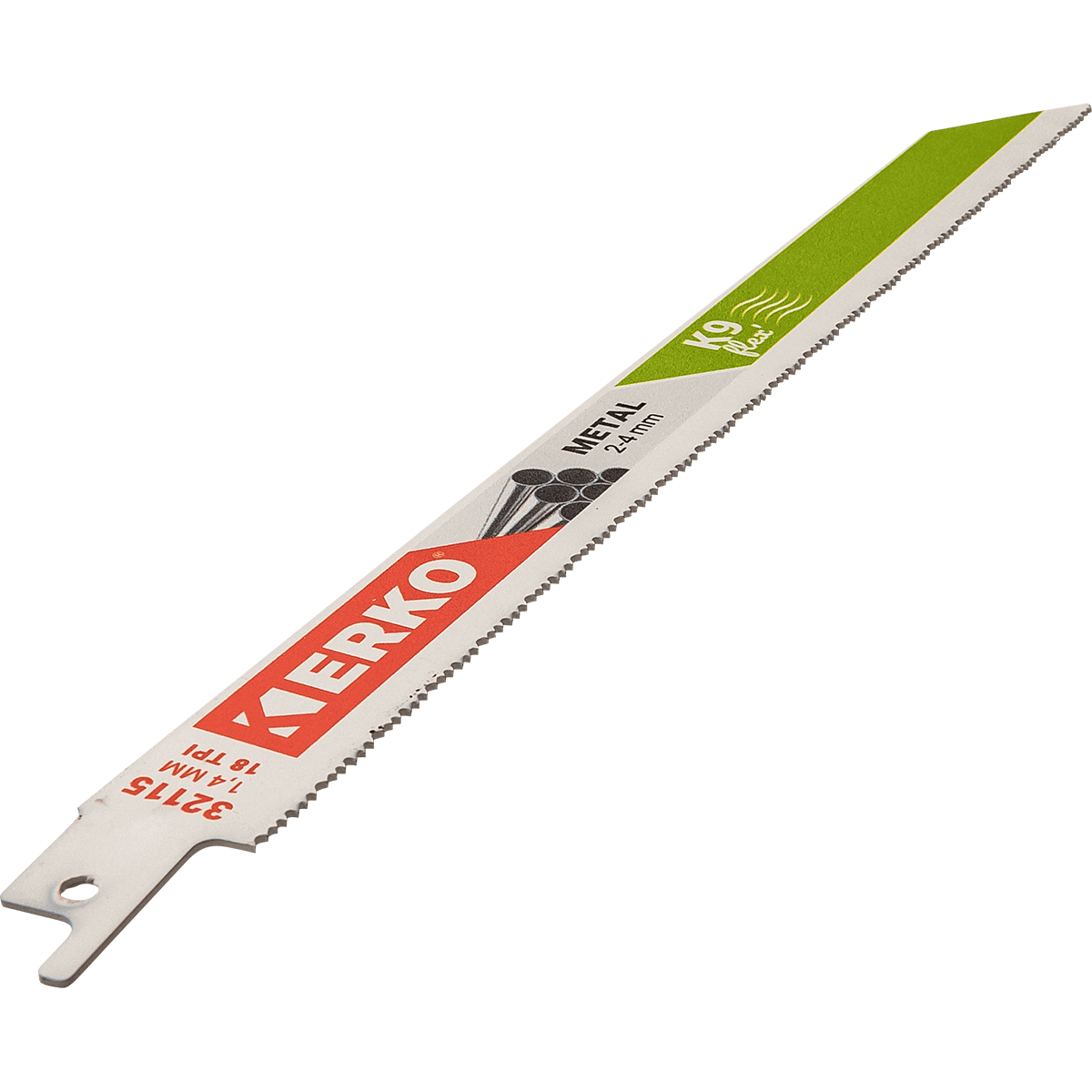 LAME SABRE ERKO 228x19x0,9 18T METAL K9 ETUI 5
