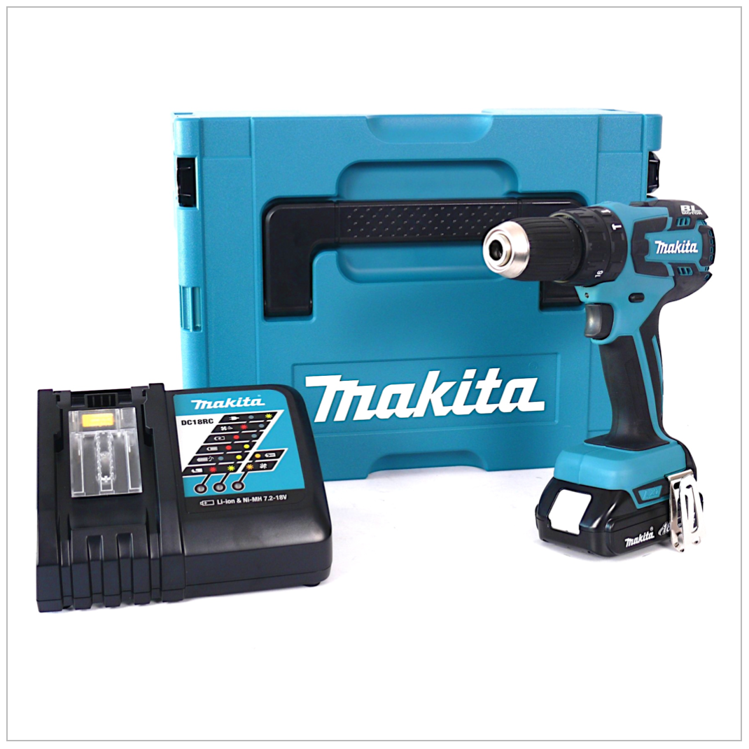 Makita DHP 459 Kit Y1J D Perceuse visseuse percussion sans fil