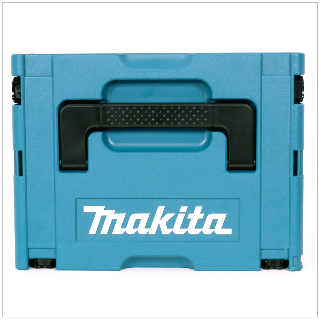 Makita DHP 453 Kit Y1J-D Perceuse-Visseuse à percussion sans fil 18V avec boîtier MAKPAC 3 inclus 1x Batterie BL 1815 N + chargeur DC18RC 1