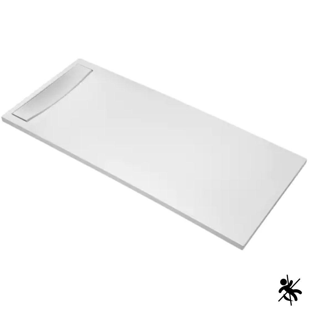 Receveur douche JACOB DELAFON Flight Neus antidérapant extra plat, douche italienne Acrylique renforcé, 150 x 80