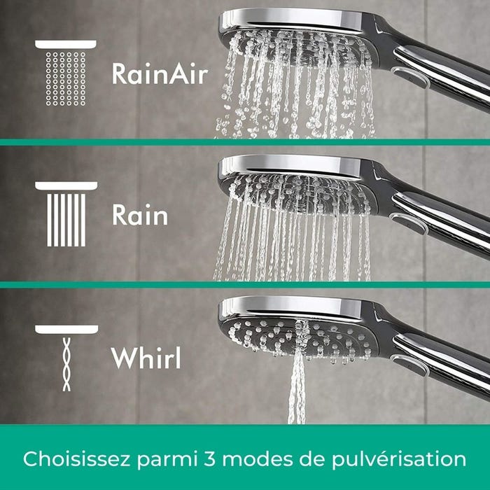Hansgrohe Showerpipe Raindance Select E 300 2jet EcoSmart (27282000) 2