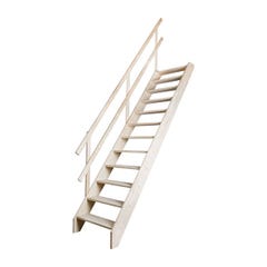 Escalier de meunier sans main courante - Hauteur à franchir 3.15m max - MSS 0