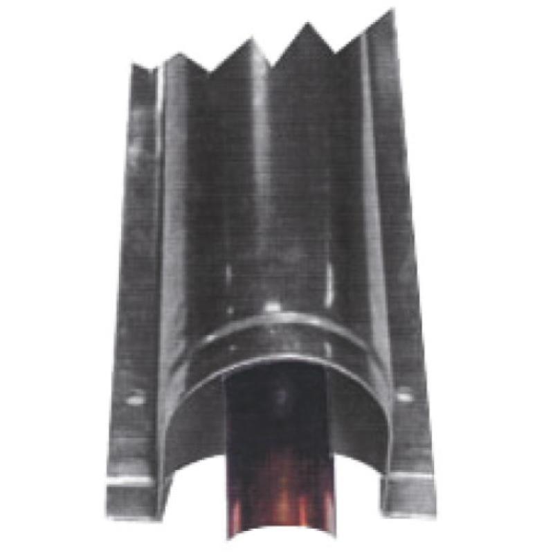 Goulotte de protection inox largeur 60 mm