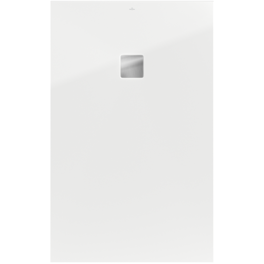Receveur antidérapant 140 x 90 VILLEROY ET BOCH Crystal rectangle stone white 0