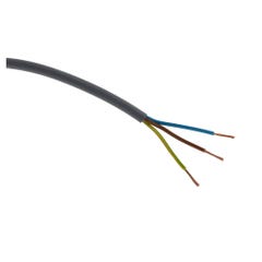 Câble d'alimentation électrique HO5VV-F 3G1,5mm² Gris - 200m