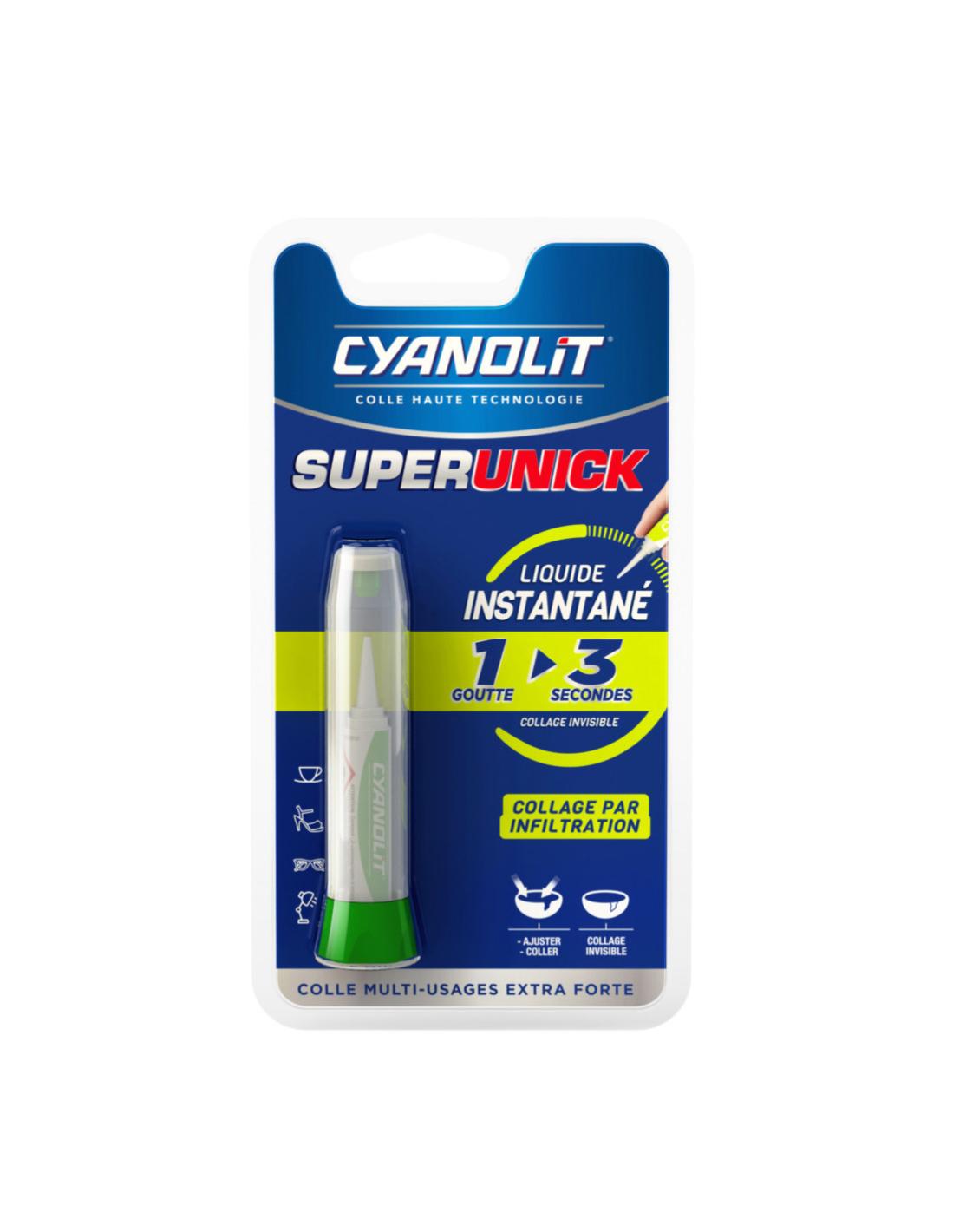 COLLE liquide Cyanolit Instantanée SUCCES Porcelaine tube 2g - 2144108